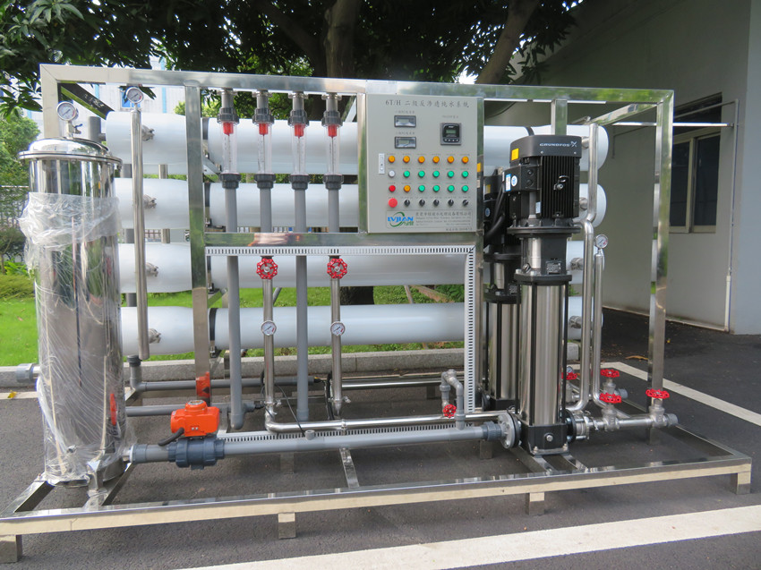 二級反滲透純凈水設(shè)備_電導(dǎo)率5us以下雙級反滲透